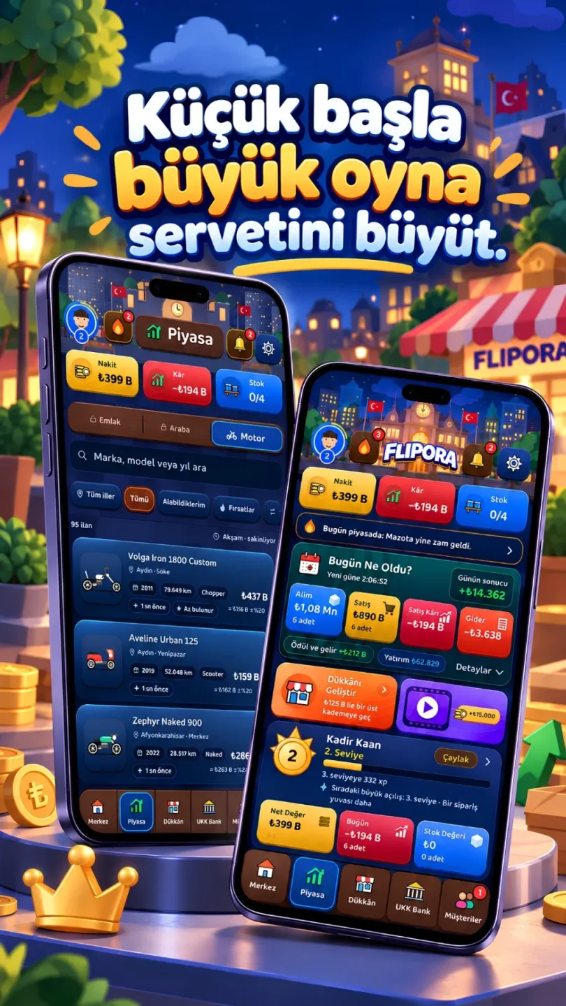 Flipora-Trades Sales Simulator ekran görüntüsü 6